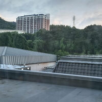 ３階の部屋からのハウステンボスです