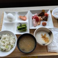 ブュッフェ朝食