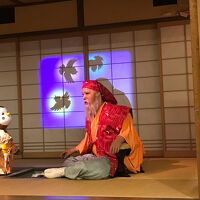 舌切り雀の人形劇が観られます
