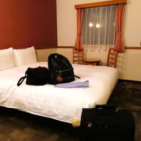 シングルで予約したけどダブルルームに泊まれた