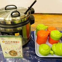 無料の朝食バイキングその５～カレーじゃなくてカレースープ