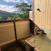 空いていれば自由に入ることのできる貸切露天風呂