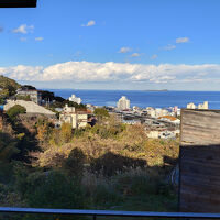 二階客室からの眺望 (二階はどの部屋も似たような眺望らしい)