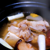 夕食あんこう鍋