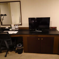 机も広いので、仕事もできます