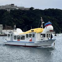 15時以降勝浦桟橋とホテルをピストン輸送しています。