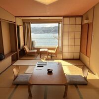 本館和室に泊まりました。オーシャンビューです。