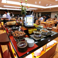 朝食バイキングは品数豊富でとても素晴らしい
