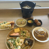朝食ブッフェでいただいたお料理