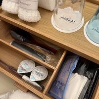 アメニティ　バスソルトがありました