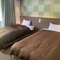 ツインベッドの部屋