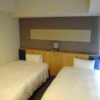 ツインです。十分広かった。