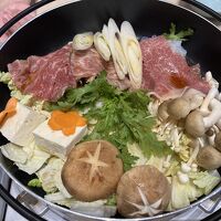 武州牛のすき焼き