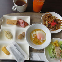 朝食バイキング