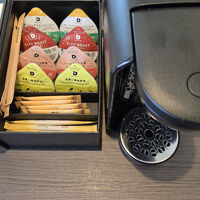 コーヒーに紅茶、緑茶もあります