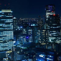 デイベッドから見た東京夜景