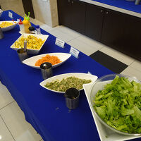 無料朝食ビュッフェ