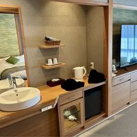 すっきりとした洗面台