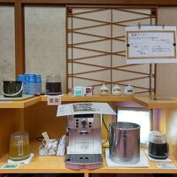 ロビーのウェルカムドリンクです。