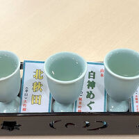 日本酒飲み比べ