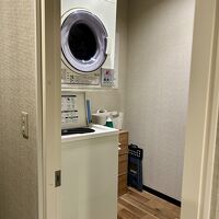 レディースフロアのコインランドリー　一階にもコインランドリー