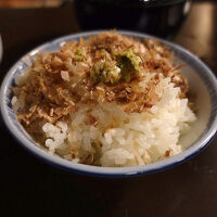 締めのわさび丼