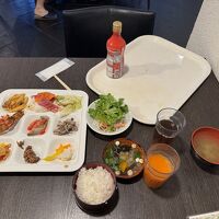 バイキングは品数満点。