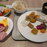 朝食ビュッフェ