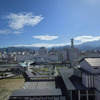 山形駅方向の部屋からの景色