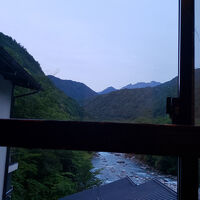 211号室「槍」から見えた槍ヶ岳