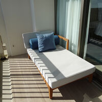 バルコニーにデイベッド