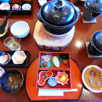 朝食は一部がバイキングになっています