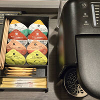 ドリップポットでコーヒーに紅茶、緑茶が楽しめます